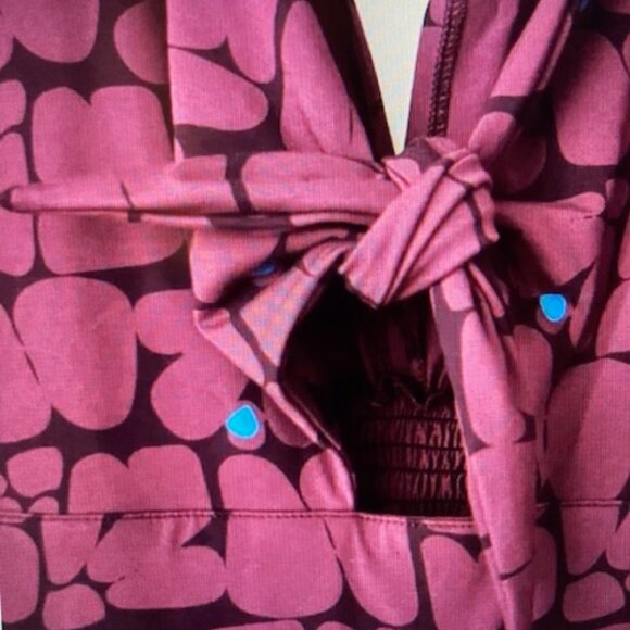 AVA SKY HAWAII Romper Kiwi Jersey Berry Hokkaido Stone Pocket Sweet Very Nice XS - Picture 8 of 15